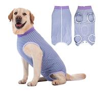 Axcimond Dog Recovery Suit Dog Bodysuit After Surgery Dog Spay Recovery Suit Female Male Dog Surgery Recovery Suit Dog Surgical Suit Medical Pet Shirts for Dogs Operation Vest Collar Cone Alternative
