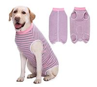 Axcimond Dog Recovery Suit Dog Bodysuit After Surgery Dog Spay Recovery Suit Female Male Dog Surgery Recovery Suit Dog Surgical Suit Medical Pet Shirts for Dogs Operation Vest Collar Cone Alternative