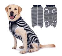 Axcimond Dog Recovery Suit Dog Bodysuit After Surgery Dog Spay Recovery Suit Female Male Dog Surgery Recovery Suit Dog Surgical Suit Medical Pet Shirts for Dogs Operation Vest Collar Cone Alternative