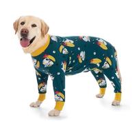 Axcimond Dog Recovery Suit for After Surgery Female/Male Post-Operative Dogs Onesie Post Spay Neuter Dog Bodysuit After Surgery Dogs Surgical Suit Abdominal Wounds Protector Cone E-Collar Alternative