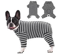 Axcimond Dog Recovery Suit Long Sleeve Bodysuit After Surgery Medical Pet Shirt Dog Onesie Protect Wound Surgical Suit for Male/Female Dogs Surgery Recovery Suits Puppy Pajamas for Small Medium Dogs