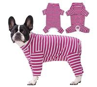 Axcimond Dog Recovery Suit Long Sleeve Bodysuit After Surgery Medical Pet Shirt Dog Onesie Protect Wound Surgical Suit for Male/Female Dogs Surgery Recovery Suits Puppy Pajamas for Small Medium Dogs
