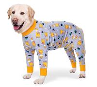 Axcimond Dog Recovery Suit - Post-Operative Onesie for Male/Female Dogs - After Surgery & Abdominal Wounds Protector - Cone E-Collar Alternative