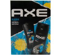 Axe Alaska Gift Set 2-Piece 1 Piece = 1 X 150ML Body Spray 1 X 250ML Shower Gel