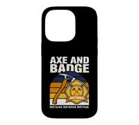Axe And Badge Retired Both Earned Firefighter Case for iPhone 14 Pro
