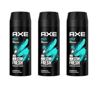 Axe Apollo Men's Deodorant Body Spray 150ml - Pack of 3