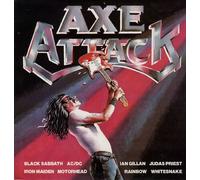 AXE ATTACK VINYL LP COMPILATION[NE1100]1980 AC/DC/RAINBOW/BLACK SABBATH MORE..