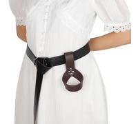 Axe Belt Holder - Hammer Waist Holster, Leather Tool Loop, Hatchet Storage Pouch With Adjustable Strap | Perfect For Workshop Construction Camping Outdoor Utility Carrying Weapons Cosplay Outfit