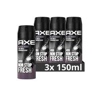 Axe Body Spray Black Night without Aluminium Salts 150 ml ,(Pack of 3)