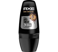 AXE Dark Temptation Dry Men's Roll-On Deodorant with Aluminium, Black, Pack of 6 x 50 ml