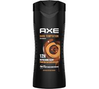 Axe Shower Gel Dark Temptation 1 X 400ml Body Face & Hair Dark Chocolate