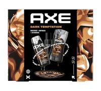 Axe Dark Temptation Gift Set with Body Spray, Shower Gel and Aftershave (150 ml + 250 ml + 100 ml)
