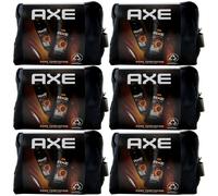 Axe Dark Temptation Set with Wash Bag 6 X 150ml Deodorant + 250ml Shower Gel