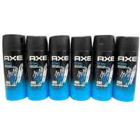Axe Ice Chill Deodorant / Body Spray Men 48H Fresh 150 ml Pack of 6