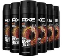 Axe Deodorant Body Spray, Musk, 150 ml (Pack of 6)
