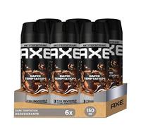 Axe Deodorant Dark Temptation - 6 x 150ML Spray Value Pack