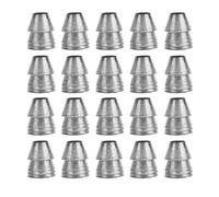Axe Hand Metal Wedge, 20Pcs Steel Hammer Handle Wedges Safety Heavy Duty Round Splitting Set for Axe Claw Hammer, Sledge, Wooden Handle Reinforcement (Diameter 8mm / 0.31in)