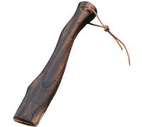 Axe Handle 13" Wooden Hatchet Handle Replacement with Hanging Leather Cord Ergonomic Curved Hatchet Handle Replacement for The Interface,Long Hatchet Handle 4x1.3cm