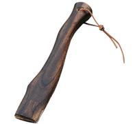 Axe Handle Replacement, Axe Handle 13 Inch Wooden Hatchet Handle Replacement with Hanging Leather Cord Ergonomic Curved Hatchet Handle Replacement with Natural Wooden Grain Fit for the Interface 4*1