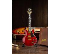 AXE HEAVEN BB KING ES-355 Lucille Cherry Miniature Guitar Model, 10-Inch, Cherry Red