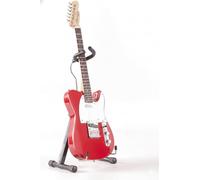 Axe Heaven Candy Apple Red Tele 1/4 Scale Telecaster Mini Guitar FT-008