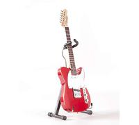 Axe Heaven Candy Apple Red Tele 1/4 Scale Telecaster Mini Guitar FT-008