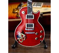 AXE HEAVEN Slash Gibson Les Paul Snakepit Mini Guitar Model, Cherry Red, 1:4 Scale Collectible with Stand and Gift Box Officially Licensed