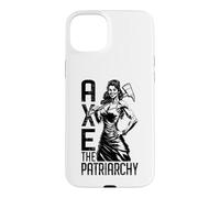 Axe Hex The Patriarchy Funny Feminist Hatchet Woman Case for iPhone 15 Plus