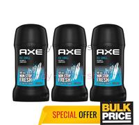 Axe Ice Chill Deodorant Stick 48H Freshness Sweat Odor Protect Mint Lemon 3-Pack