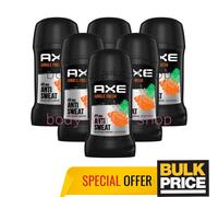 Axe Jungle Fresh Deodorant Stick Refreshing Scent Amber Palm Leaves 50ml 6-Pack