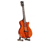 Axe Legends Miniature Acoustic Taylor-Style Guitar Replica | 25 cm 1:4 Scale Singer-Songwriter Display Model with Mini A-Frame Stand and Tweed-Style Gift Box | Gift for Guitarists and Music Fans