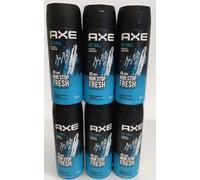 axe/Lynx Body Spray ice chill 48-H High Definition Fragrance 6x150ml