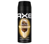 3x AXE Magnum Gold Caramel Billionaire Deodorant Spray, Aluminum-Free, 150 ml