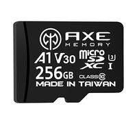 AXE MEMORY 256GB Micro SD Card 4K Ultra HD Video High Speed MicroSDXC Up To 95MB/S A1 V30 UHS-I U3