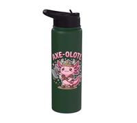 Axe-olotl Axolotl Axe Stainless Steel Insulated Water Bottle