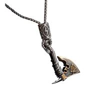 Axe Pendant, Axe Alloy Jewellery Gift for Women Men Teenagers Birthday Travel Everyday Wedding Fans Home