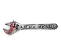 Axe | Saw | Knife | Spanner | Wrench | Premium Quality | Ultra Realistic and Resistant | Polystyrene | Horror Accessory | Party | Halloween | (Adjustable Wrench)