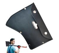 Axe Sheath - 600g Artificial Leather Axe Sheath Protector, Hatchet Holster With Double Buckle | Protective Cover Safe Camping Accessories For Outings Hiking Outdoor Work