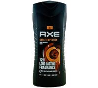 Axe Shower Gel Dark Temptation 1 X 400ml Body Face & Hair Dark Chocolate