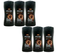 Axe Shower Gel DARK TEMPTATION 6 x 250ml Scent: Dark Chocolate 12H Freshness