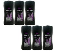 Axe Shower Gel EXCITE 6 x 250ml Crispy Coconut & Black Pepper Scent 12H