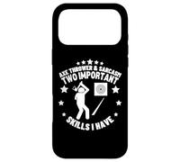 Axe Thrower and Sarcasm Funny Hatchet Axe Throwing Case for iPhone 17 Pro Max