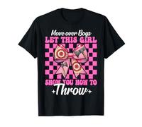 Axe Throwing Axe Thrower Let This Girl Show You How To Throw T-Shirt
