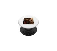 Axe Throwing Bear Funny Lumberjack Axe Thrower PopSockets Adhesive PopGrip