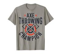 Axe Throwing Champion Hatchet Thrower Retro Vintage Target T-Shirt