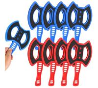 Axe Throwing Game for Back Yard, Plastic Axes & Throwing Stars Game Set for Adults, Durable and Fun for Indoor & Outdoor Family Entertainment, Friends Gathering, Team Activities (8 Pcs Axes)