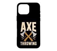 Axe Throwing Target Sports Logger Lumberjack Case for iPhone 16 Pro Max