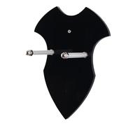 Axe Wall Mounted Coat Rack - Acrylic Display Rack with Heavy Duty Shield Wall Mounted | Vertical Axe Display Stand for Living Room, Bedroom, Lounge, Garage,