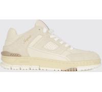 AXEL ARIGATO Area Lo Fluffy Leather and Suede Sneakers with Mesh Interior - Size: 43 - male