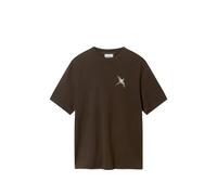 Axel Arigato bird-motif T-shirt - Brown XS-S-M-L-XL